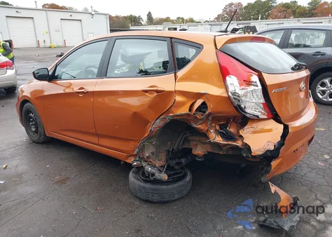 2015 Hyundai Accent Gs из США, поврежденный, VIN KMHCT5AEXFU205060